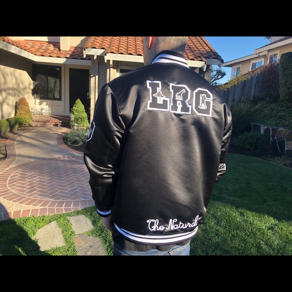 LRG “L that lives” varsity bomber jacket - Picture 5 of 6